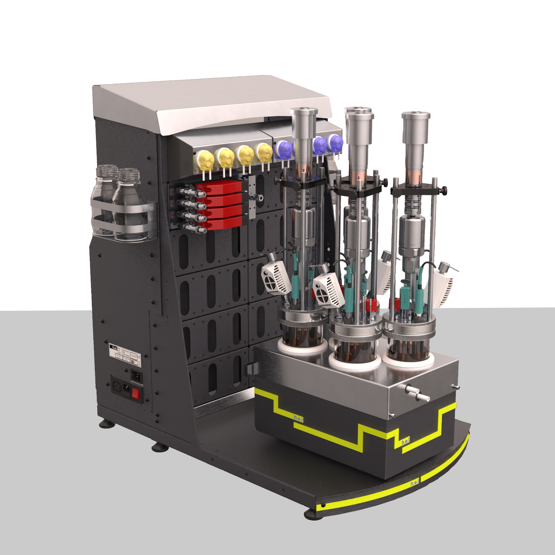 BioXplorer 400: Bench-top, 4 Bioreactor, Automated Parallel Biotechnology Platform